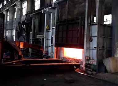 遼寧省鞍山市室式鍛造加熱爐設(shè)備