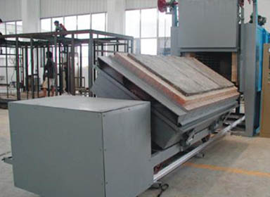 翻轉(zhuǎn)臺車爐